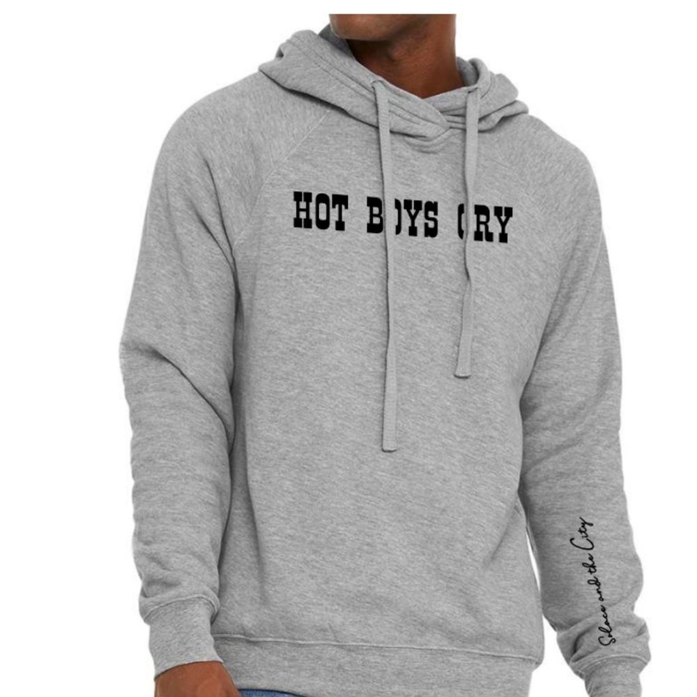 Custom Men's Sweatshirt - Hot Boys Cry